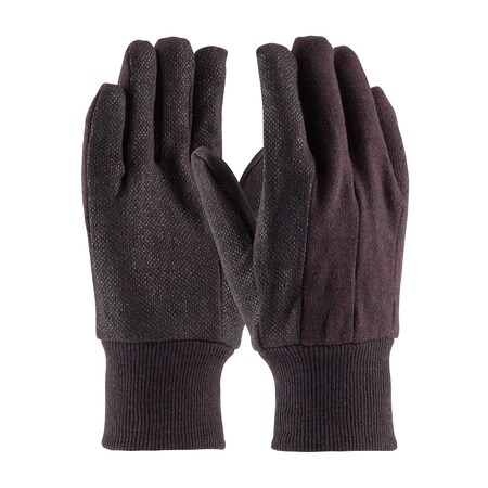 Pip Regular Weight Polyester/Cotton Jersey Glove with PVC Dotted Grip - Men's, 12PK 95-809PD